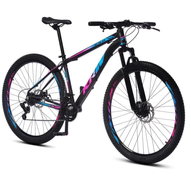 Bicicleta KRW X51 aro 29 21v freio a disco quadro 17